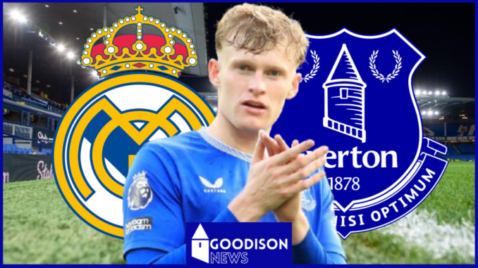 Jarrad Branthwaite leads Real Madrid's three-man centre back shortlist - with Carlo Ancelotti keen to reunite with £75m-rated Everton star