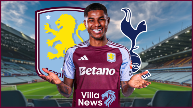 Marcus Rashford debut, three changes – Aston Villa predicted XI v Tottenham