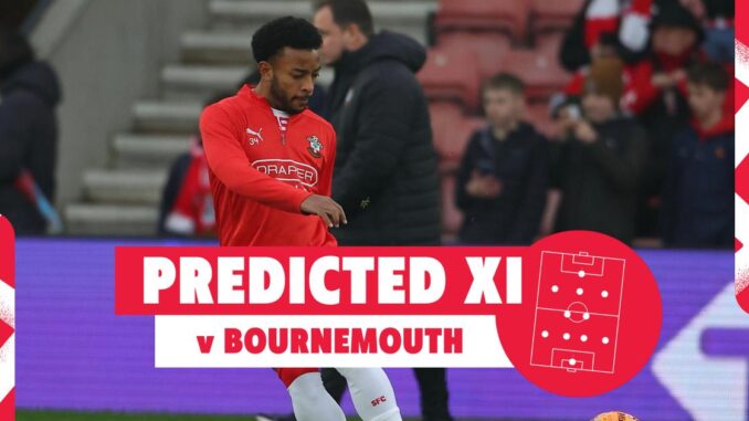 Saints predicted team as Juric prepares for 'must win' game against Bournemouth