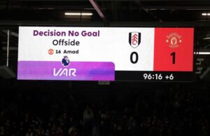 What's the point! - Premier League release statement on VAR's intervention to deny Man Utd late goal vs Fulham