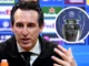 Unai Emery axes two new Aston Villa signings from Champions League squad