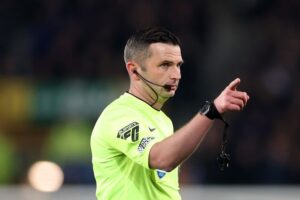 Referee Michael Oliver set for swift return to Premier League duties after Everton vs Liverpool fought for key player after match